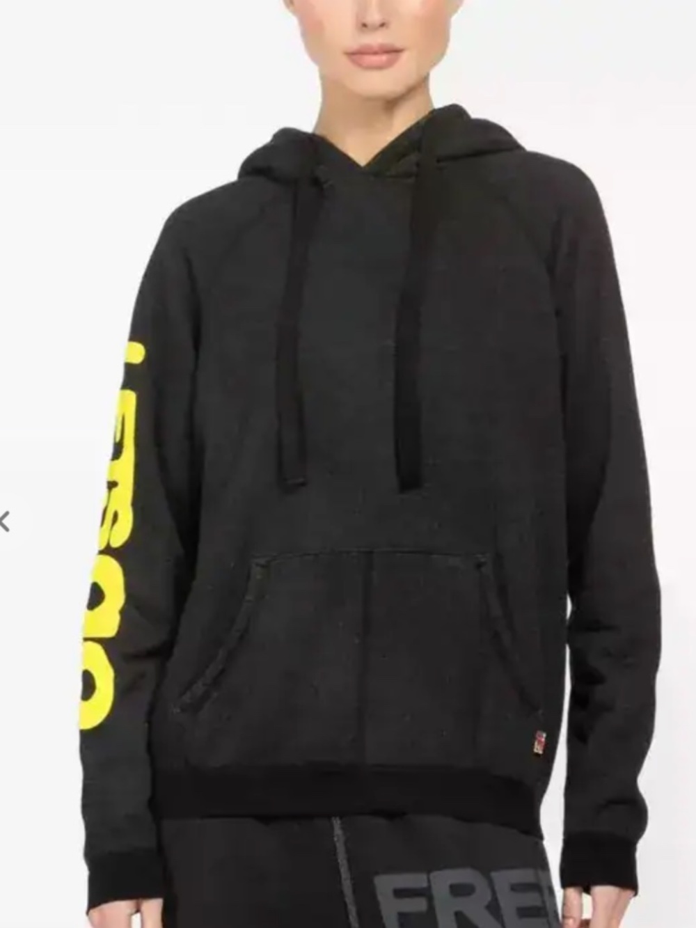 FREECITY  Graphic Print Hoodie